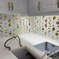 تایل بین کابینتی نسوز خود چسب دار استیل|مصالح و تجهیزات ساختمان|اصفهان, تخت فولاد|دیوار