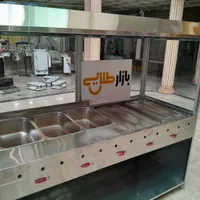 فر سه سرخکن فلافل چدن بزرگ ساندویچی تاپینگ ساندویچ