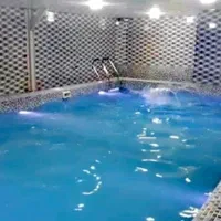 باغ استخر آب گرم ومیز بیلیاردو فوتبال دستی