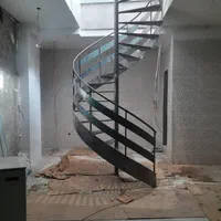 پله پیچ تخصصی، پله گرد، دوبلکس، نرده لیزری، فرفوژه