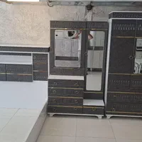 سرویس خواب کامل در تولیدی وگالری مبلمان کاخ|تخت و سرویس خواب|قوچان, |دیوار