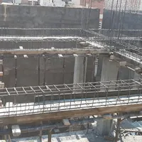 پ آرماتوربندی قالب بندی بتن ریزی کف سقف ستون