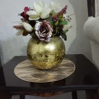 دو عدد گل وگلدان خارجی قابل شستشو|گل مصنوعی|اندیشه, |دیوار