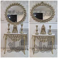 آینه شمعدان آینه کنسول کنار سالنی آینه کنارسالنی|صنایع دستی و سایر لوازم تزئینی|مشهد, طلاب|دیوار
