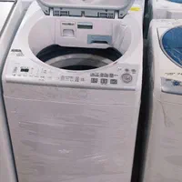 ماشین لباسشویی شارپ هوشمند ژاپنی فول اتوماتیک|ماشین لباسشویی و خشککن لباس|اهواز, سپیدار|دیوار