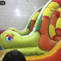 سرسره بادی طرح حلزون