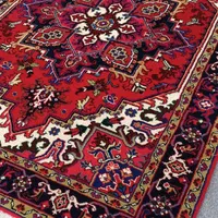 یک جفت قالیچه دستباف هریس نو/تاجری۱/۵۰ × ۲/۱۰|فرش|تهران, استاد معین|دیوار