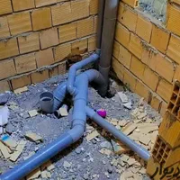 لوله کشی آب وفاضلاب ولکه کاری ونشتی گیر کل ساختمان