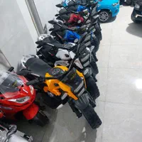 موتور شارژی تریل تک موتوره لاستیک ژله ای گازخور|اسباب‌بازی بچه|کرج, گلشهر|دیوار