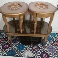 جلو مبلی تمیز سالم ۲عدد عسلی