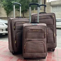چمدان سه تیکه چمدون مختص جهیزیه هر 3تا باهم