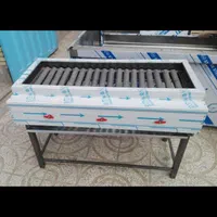 منقل گازی چدن استیل آذین ترکیبی کباب کبابی|کافیشاپ و رستوران|خاوران, |دیوار