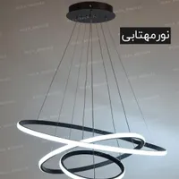 لوستر مدرن ال ای دی LEd /smd کهکشانی|لوستر و چراغ آویز|تبریز, |دیوار
