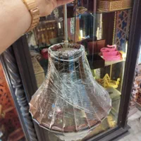 لوستر تک شاخه آویز چوبی کد a6|لوستر و چراغ آویز|تبریز, |دیوار