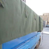 چادر وانت نیسان خاور برزنت سبز یشمی اصلی|قطعات یدکی و لوازم جانبی|تهران, بنی‌هاشم|دیوار