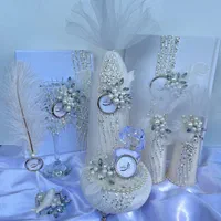 ست بله برون/ست عقد/تورقندساب/نبات/دفترمهربرون|صنایع دستی و سایر لوازم تزئینی|اصفهان, خواجو|دیوار