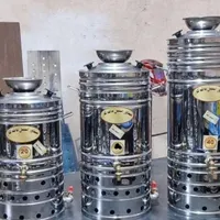 سماور گازی تمام استیل بزرگ/۲۰و۳۰و۴۰و ۷۰و ۹۰ و ۱۲۰|سماور، چای‌ساز، قهوه‌ساز|زاهدان, |دیوار