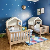 تخت کودک کلبه ای
