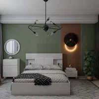 سرویس خواب /تخت خواب دونفره طرح وینچی