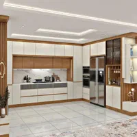 کابینت هایگلاس/ام دی اف/ ممبران/کمددیوا/دکور مغازه