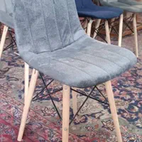 صندلی تک پایه ایفلی پارچه ای مدل لمسه|صندلی و نیمکت|شیراز, وزیرآباد|دیوار