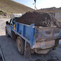 حمل نخاله وماسه.خاک باغچه.سنگ.کود حیوانی