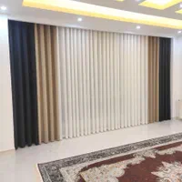 پرده پانچ مدل خیاط طرح حریر به روز با نصاب|پرده، رانر، رومیزی|پرند, |دیوار