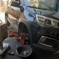 تراش دیسک ترمز روی کار