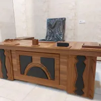 میز مدیریت وکیوم اداری/ صندلی چرخدار/ مبلمان