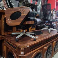 میز اداری صندلی جکدار مدیریت