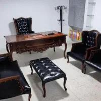 مبل اداری چسترفیلد+میزکانترفلز کتابخانه صندلی ثابت|دفتر کار|بندرعباس, |دیوار