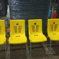 صندلی پلاستیکی پایه فلزی نشکن