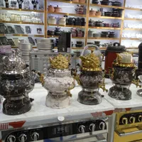 سماور گازی آیلار طرح سنگ استیل با ارسال
