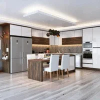 کابینت سفید گردویی