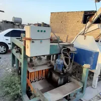 ۳عدد دستگاه بلوک زنی و ویبره ملات همزن