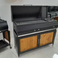 باربیکیو کبابپز شرکتی پلوپز دار ۱۲۰ سانت