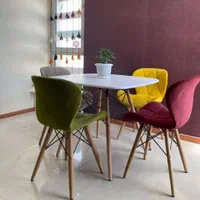 میز و صندلی پایه ضربدری|میز و صندلی غذاخوری|ارومیه, |دیوار