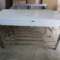 میزکار استیل میز کار استیل سینک صنعتی وان استیل|کافی‌شاپ و رستوران|اصفهان, جاوان|دیوار