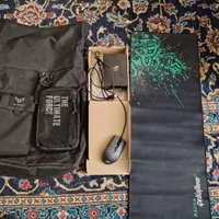 موس rog strix، پد razr و کوله لپتاپ ایسوس asus tuf|قطعات و لوازم جانبی رایانه|تهران, جنت‌آباد شمالی|دیوار