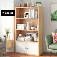 کتابخانه‌ تمام MDF و قفسه بدون محدودیت طرح کد 102|کتابخانه، شلف، قفسه‌های دیواری|کرج, باغستان|دیوار
