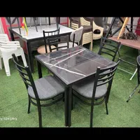 میز و صندلی  باغی ویلایی فلزی کد 46 کترینگ رستوران