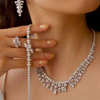 سرویس سوپر لوکس جواهری نقره(چک،حکمت کارت ،تامین
