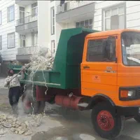 خاور کمپرسی بابکت حمل نخاله ماسه شسته آجر گل باغچه|خدمات حمل و نقل|شیراز, بعثت|دیوار