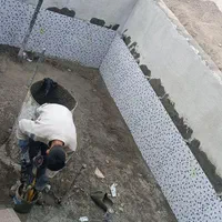 ساخت استخر ابندی کاشی کاری الموتور بندی استخر|خدمات پیشه و مهارت|اندیشه, اندیشه فاز ۱|دیوار