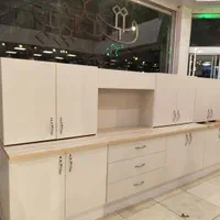 کابینت 8 متری طرح کتانی با کیفیت عالی