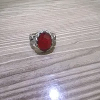 انگشتر قرمز با طراحی ویژه و جذاب|بدلیجات|اردبیل, |دیوار