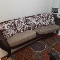 مبلمان راحتی ۵ نفره سالم بدون خوردگی|مبلمان خانگی و میز عسلی|تهران, نیروی هوایی (پیروزی)|دیوار