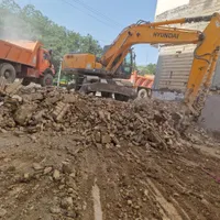 تخریب وخاکبرداری واجرای سازه نگهبان
