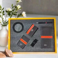 ست مدیریتی ۵تکه کیف کمربند خودکار هدیه معلم استاد