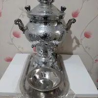 سماور گازی ۷ لیتری نفیس قلم کاری|سماور، چای‌ساز، قهوه‌ساز|لاهیجان, شقایق|دیوار